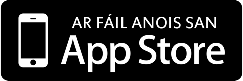 Ar fáil anois san AppStore